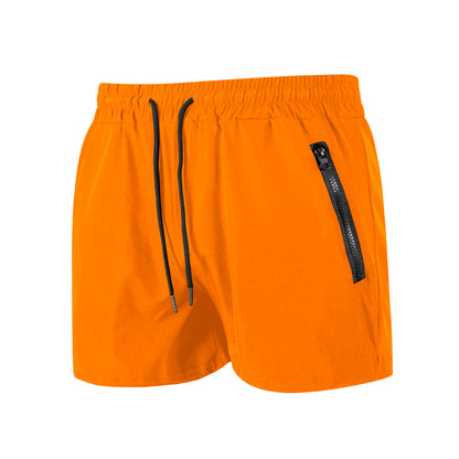 Bañador Hombre con Bolsillos Cremallera | Shorts Playa Secado Rápido con Malla – Swimwear Verano