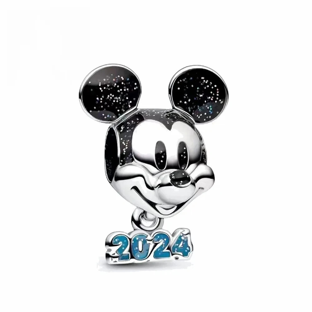 Charm Disney 100º Aniversario Mickey Mouse – Abalorios Princesa y Calabaza para Pulseras Originales Mujer