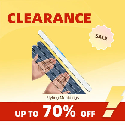 Clearance_4PCS Extended Car Door Bumper Strip Transparent Body Protector Anti-scratch & Anti-scuff Protective Strip Body Decorat