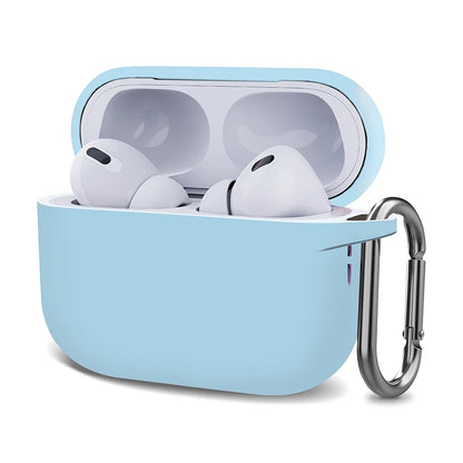 Funda de Silicona para AirPods Pro 2 / AirPods 3 / 2 / 1 – Protector Antigolpes para Estuche Bluetooth con Llavero