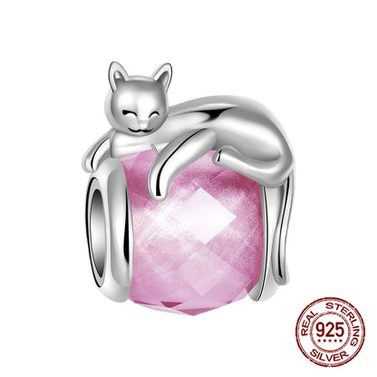 Charm avión y luciérnaga en plata 925 – Amor y viaje, compatible Pandora, pulsera y collar DIY mujer