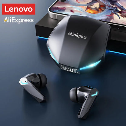 Lenovo GM2 Pro – Auriculares Bluetooth 5.3 In-Ear Gaming Low Latency con Micrófono y Cancelación de Ruido