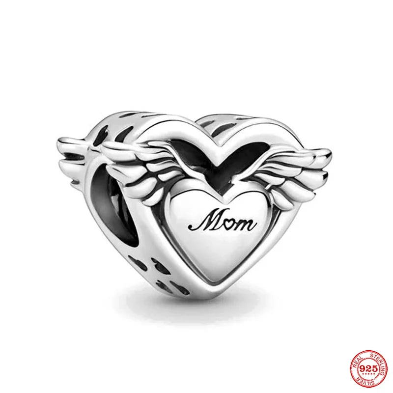 Charm Familia en Plata 925 – Abalorio Sparkling para Pulsera Original Mujer