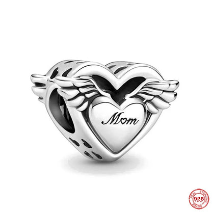Charm Familia en Plata 925 – Abalorio Sparkling para Pulsera Original Mujer