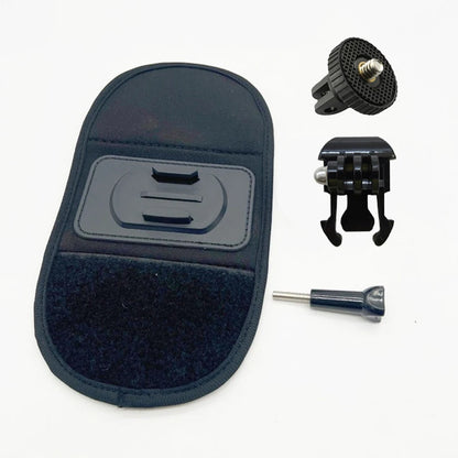 Soporte giratorio 360° para mochila – Montura de correa compatible con GoPro Hero 13/12/11/10/9, DJI Action, Insta360 X5/X4
