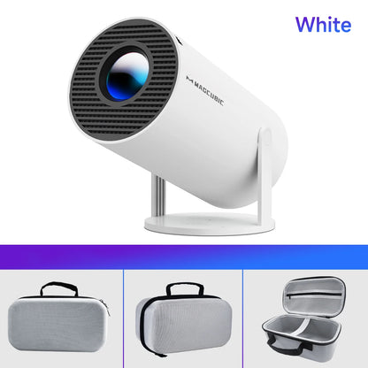 Magcubic HY300 Pro Proyector 4K Android 11 – WiFi6 Dual, 290 ANSI, BT5.0, Cine en Casa y Exteriores