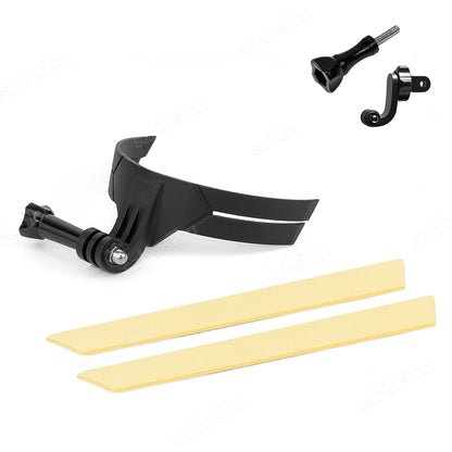 Soporte de barbilla para casco de motocicleta – Montura compatible con GoPro Hero 13/12/11/10/9/8, DJI Action 5/4 e Insta360