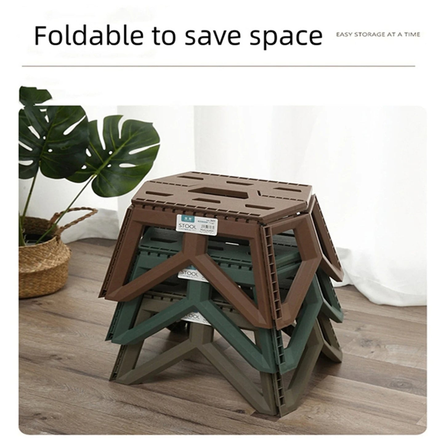 Taburete Plegable Portátil para Exterior – Alta Capacidad, Pesca, Playa y Camping