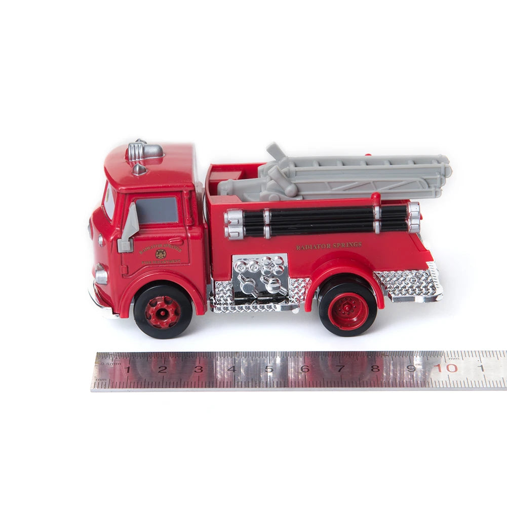Coche de Juguete Disney Pixar Cars 3 Lightning McQueen & Mater 1:55 – Colección de Vehículos de Metal Diecast