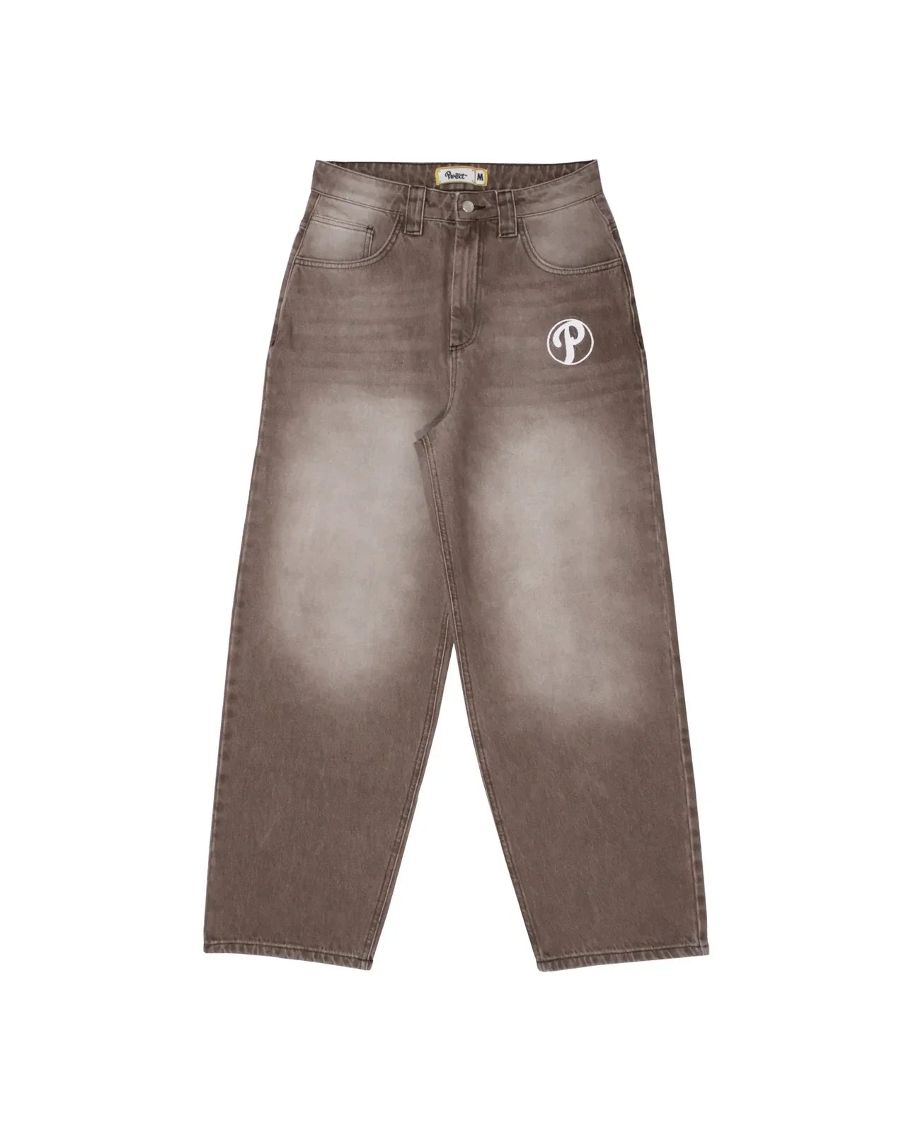 Jeans Oversize Y2K Phantom Unisex | Pantalones Baggy Estilo Hip Hop Streetwear con Parche Bordado Araña Gótico Retro