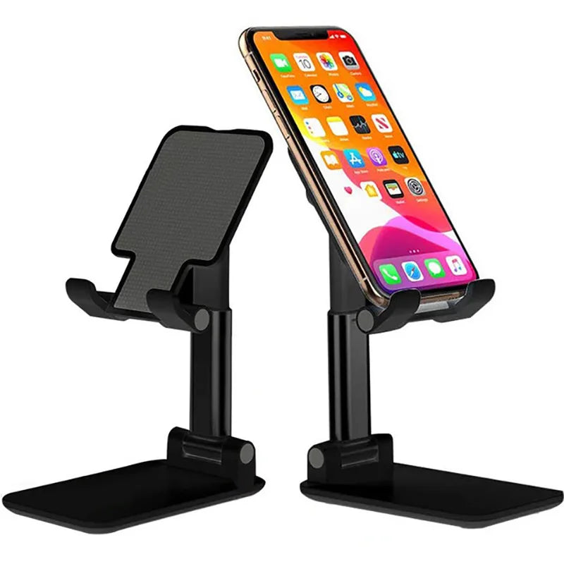 Soporte Plegable de Escritorio para Celular y Tablet | Compatible con iPhone, iPad y Smartphones
