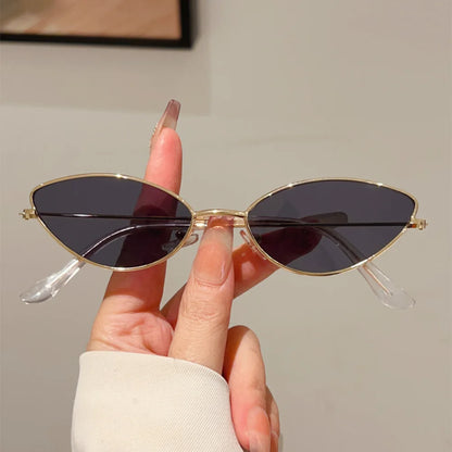Gafas de Sol Mujer 2025 | Retro Marco Pequeño Moda Verano UV400 Viajes y Exterior