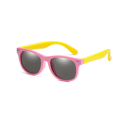 Gafas de Sol Polarizadas para Niños | TR90 Silicona Ultraligeras UV400 Multicolor