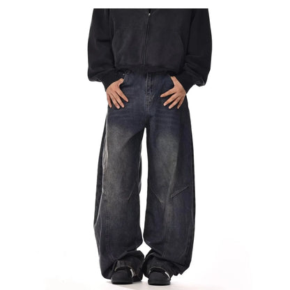 Jeans Baggy Hombre Oversize | Pantalones Vaqueros Anchos Streetwear Hip Hop Loose Fit Casual