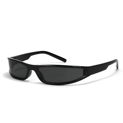 Gafas de Sol Rectangulares Estrechas Mujer – Estilo Y2K Vintage Streetwear UV400