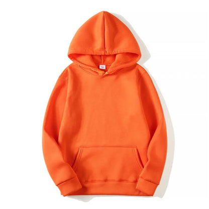 Hoodie Básico Unisex – Sudadera Casual Hombre y Mujer para Primavera, Otoño e Invierno