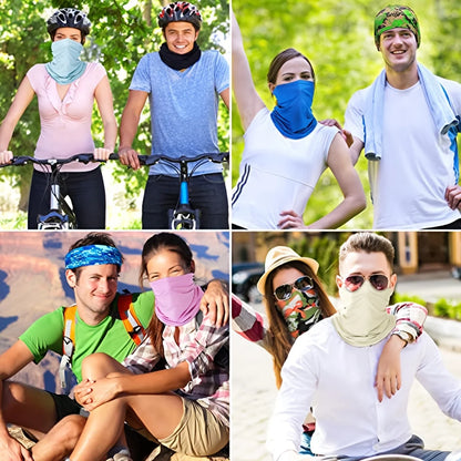 Bandana Multifuncional Outdoor – Bufanda Cuello, Braga Térmica, Protección UV para Pesca, Ciclismo, Senderismo y Deporte