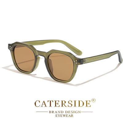 Gafas de Sol Retro Polarizadas Unisex | Montura Ultraligera TR90 Poligonal UV400