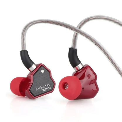 7Hz Salnotes Zero HiFi IEM | Auriculares In-Ear con Driver Dinámico 10mm, Diafragma Metálico, Cable OFC Desmontable, N52 Magnet