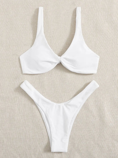 Bikini Sexy Mujer ZTVitality | Push Up Bandage Brasileño Tiras Ajustables