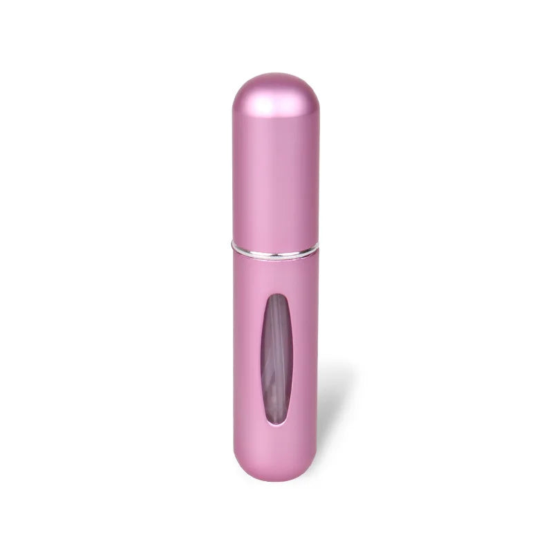 Atomizador de Perfume Recargable 5ml | Botella Portátil de Viaje con Pulverizador para Cosméticos y Fragancias