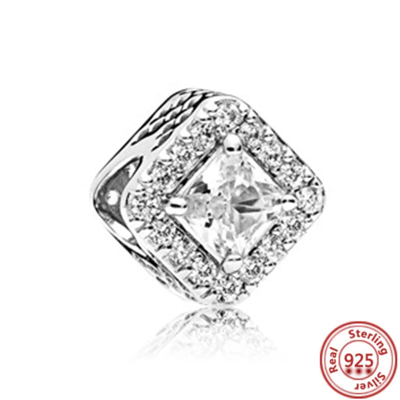 Charm perrito y huesito de plata 925 – Abalorio estilo sorpresa para pulsera tipo Pandora, joyería DIY romántica