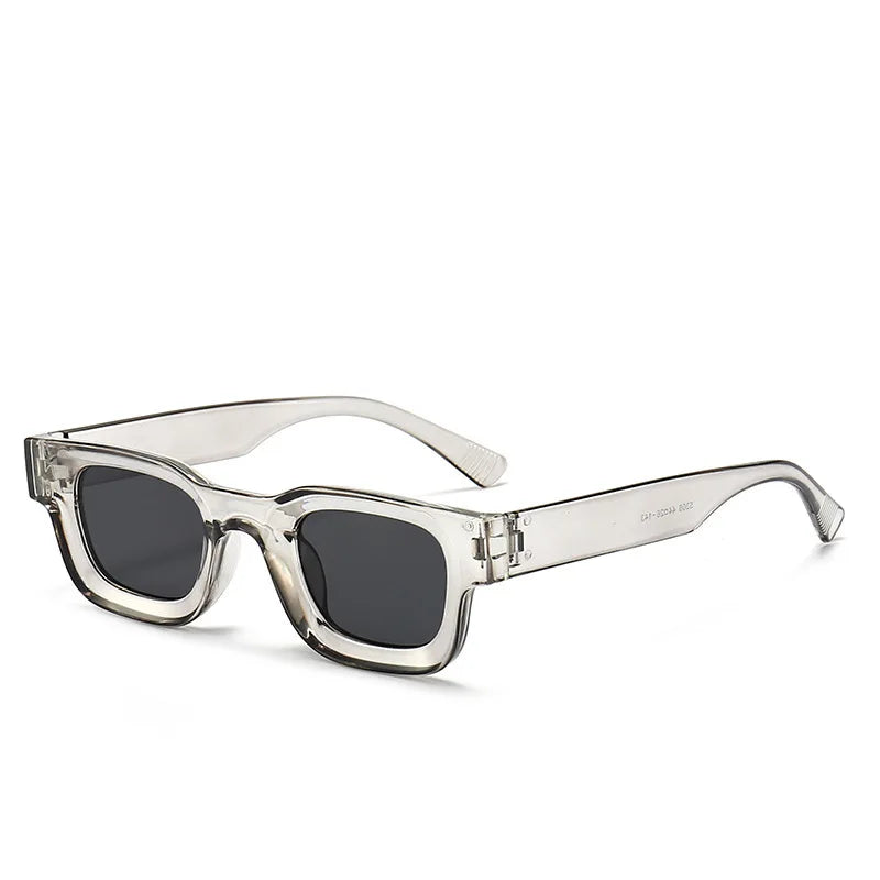 Gafas de Sol Rectangulares Pequeñas Mujer/Hombre | Estilo Vintage de Lujo UV400