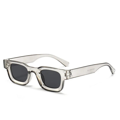 Gafas de Sol Rectangulares Pequeñas Mujer/Hombre | Estilo Vintage de Lujo UV400