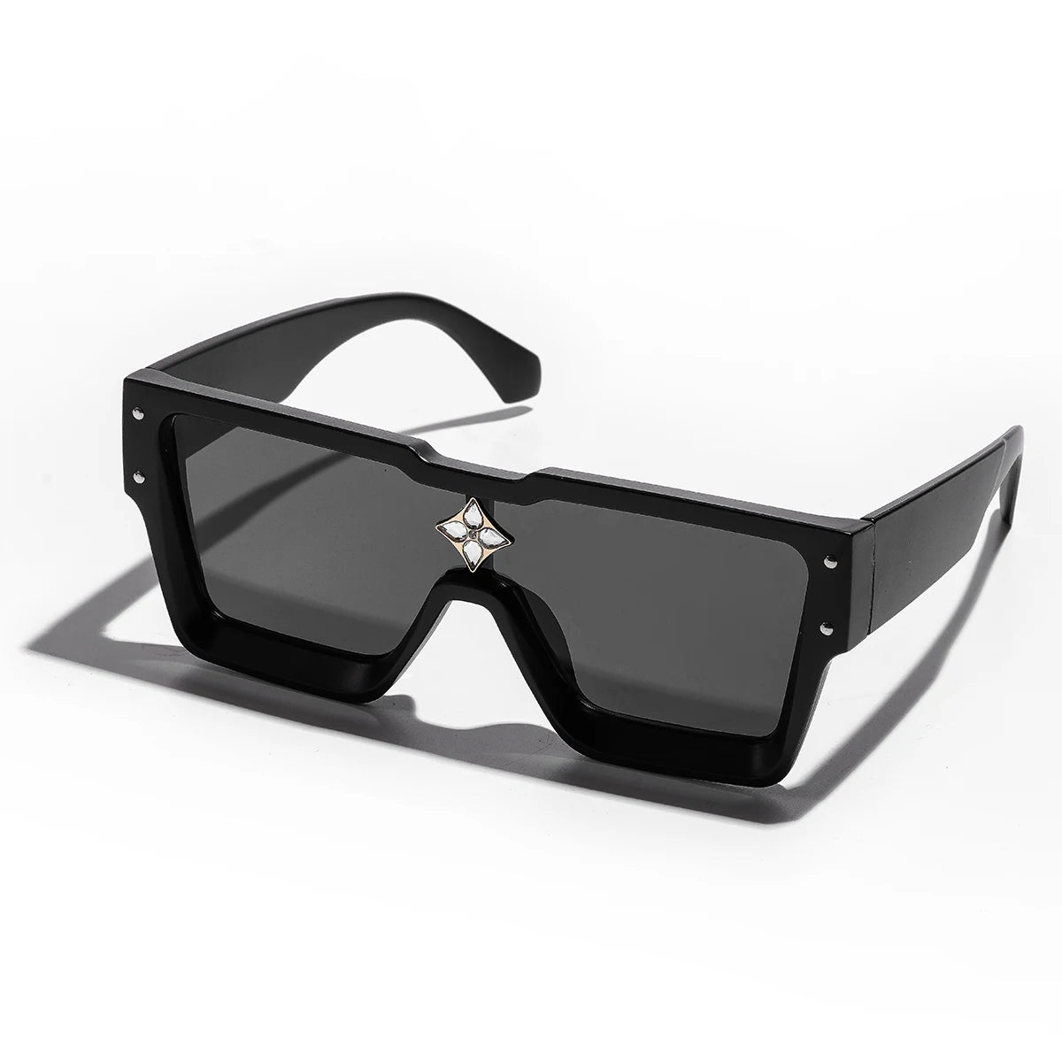 Gafas de Sol Retro Negras Millionaire | Lujo Cuadradas Unisex Hombre & Mujer 2025