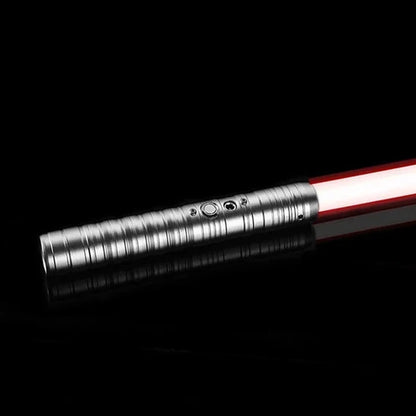 Sable de Luz RGB Metálico – Lightsaber de Juguete con Efectos Láser, Espada de Batalla y Lightstick Inspirado en Kpop