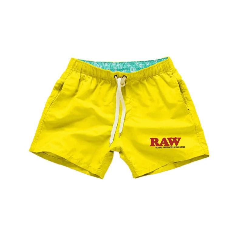 Pantaloneta Hombre RAW | Bañador Boxer Secado Rápido Playa y Piscina