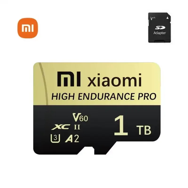 Xiaomi Micro SD TF Card 128GB 256GB 512GB 1TB 2TB – Tarjeta de Memoria de Alta Velocidad con Adaptador