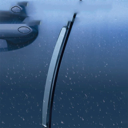 Clearance_4PCS Extended Car Door Bumper Strip Transparent Body Protector Anti-scratch & Anti-scuff Protective Strip Body Decorat