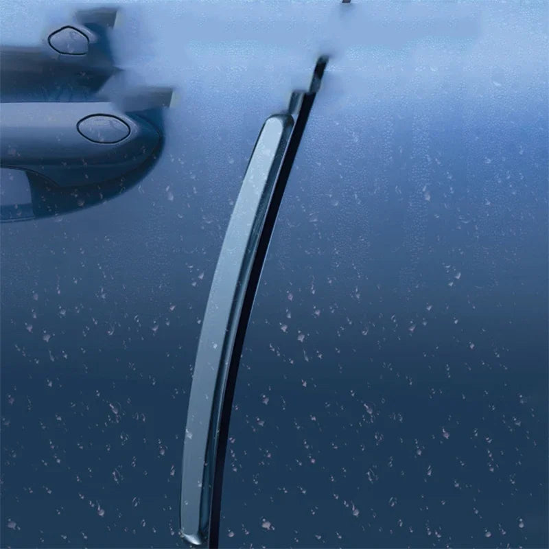 Clearance_4PCS Extended Car Door Bumper Strip Transparent Body Protector Anti-scratch & Anti-scuff Protective Strip Body Decorat