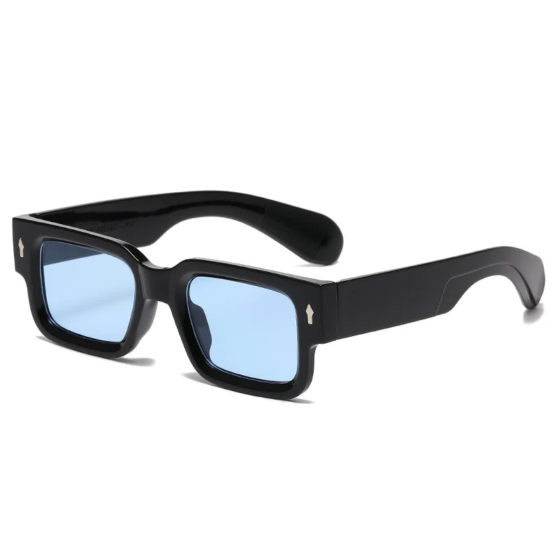 Gafas de Sol Retro Cuadradas con Patas Gruesas | Unisex Moda Vintage UV400