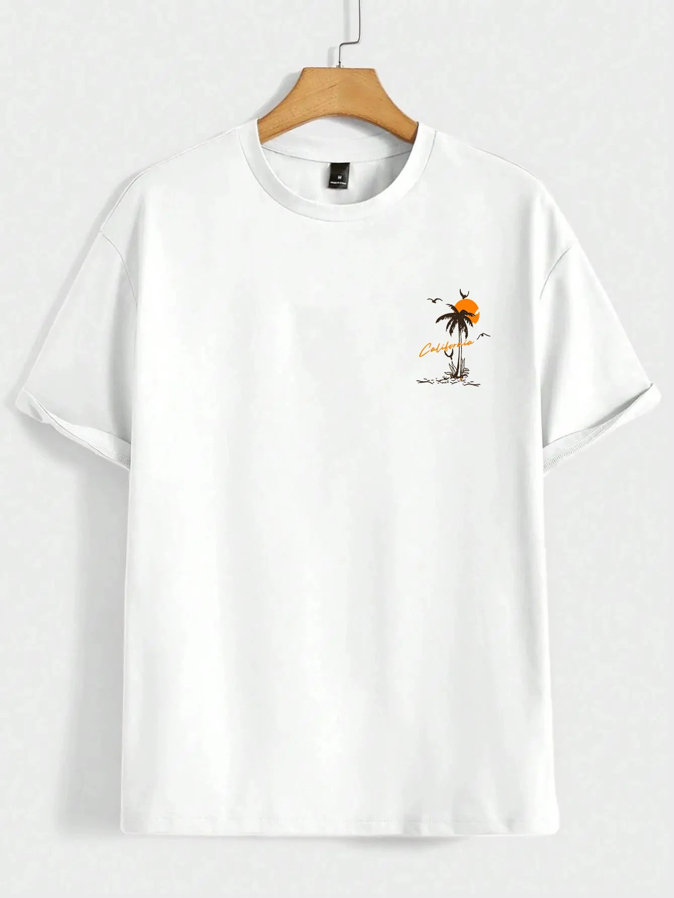 Camiseta Hombre 2025 | “Off Again Adventure” Estilo Verano Casual Oversize