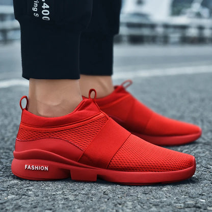 Zapatillas Hombre 2025 | Sneakers Casual de Malla Transpirable y Slip-on