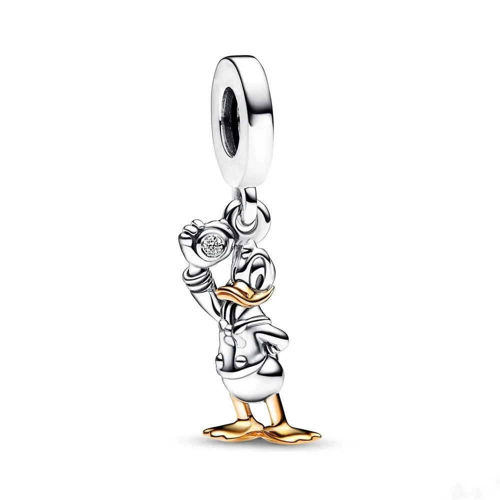 Charm Disney 100 Aniversario | Dije Colgante Compatible con Pulseras Pandora