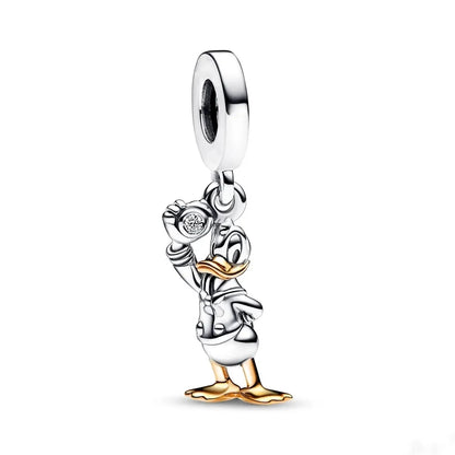 Charm Disney 100 Aniversario | Dije Colgante Compatible con Pulseras Pandora