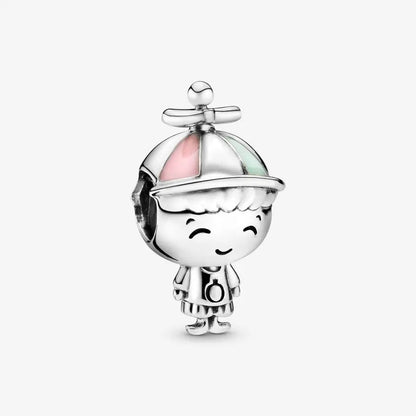 Charm flor margarita rosa de plata 925 – Colgante en forma de flor para pulsera tipo Pandora, joyería elegante para mujer