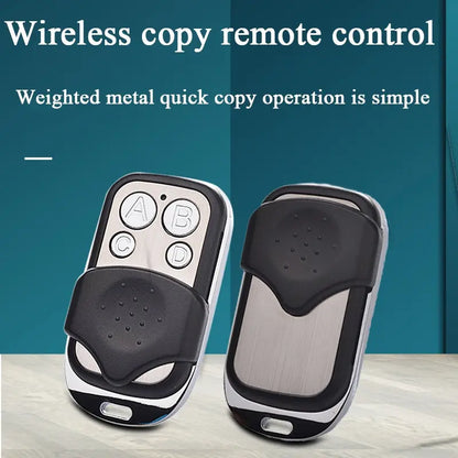 Mando Clonador 433MHz – Control Remoto Universal de 4 Canales para Puertas de Garaje, Portones y Alarmas