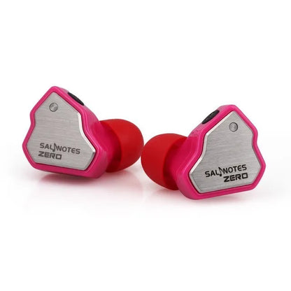 7Hz Salnotes Zero HiFi IEM | Auriculares In-Ear con Driver Dinámico 10mm, Diafragma Metálico, Cable OFC Desmontable, N52 Magnet