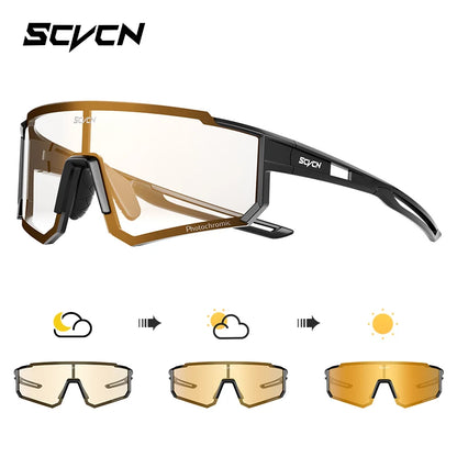 Gafas de Ciclismo SCVCN | Gafas Deportivas MTB, Running, Pesca, Escalada | Protección UV400 Unisex