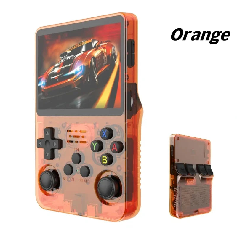 R36S Retro Handheld Game Console – Consola Portátil Linux 3.5” IPS con 64GB y 15000+ Juegos