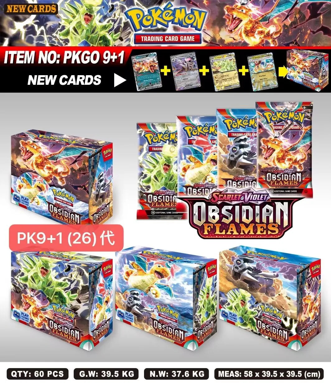 Set de Cartas Pokémon 324/360 Pcs – Brilliant Stars, 151, Prismatic Evolutions & Paldean Fates | Booster Box en Inglés