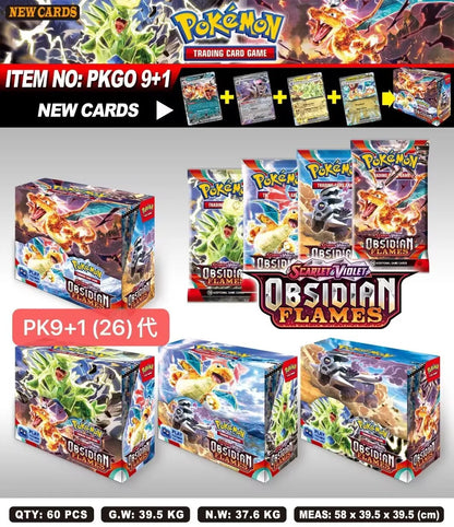Set de Cartas Pokémon 324/360 Pcs – Brilliant Stars, 151, Prismatic Evolutions & Paldean Fates | Booster Box en Inglés