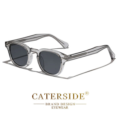 Gafas de Sol Retro Redondas CATERSIDE Unisex | Estilo Punk UV400 de Lujo