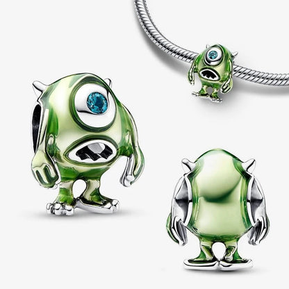 Collar, Aretes y Charm Disney Stitch | Compatible Pandora Pulsera Mujer DIY
