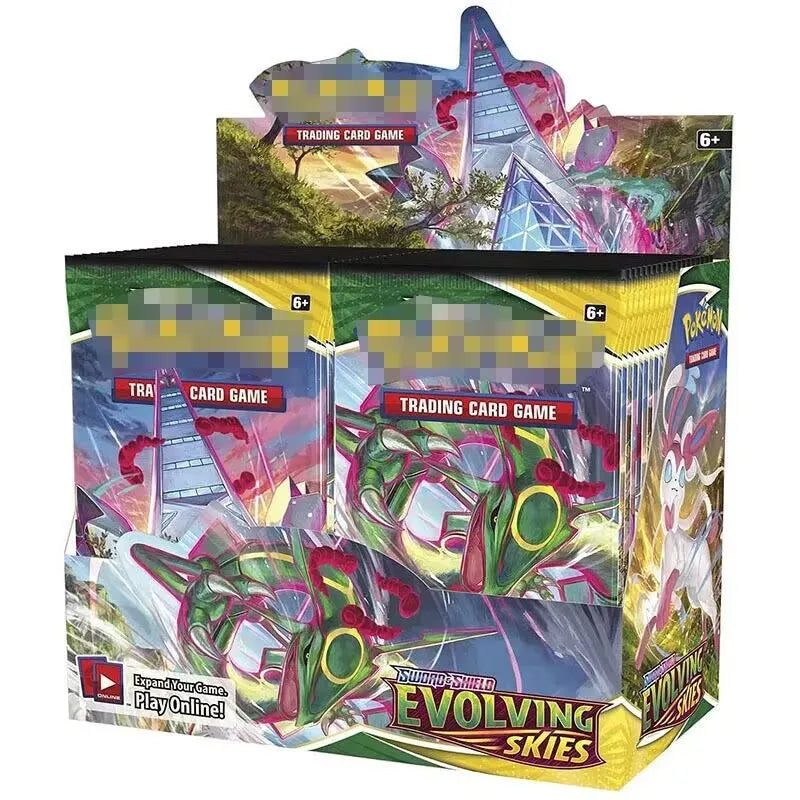 Set de Cartas Pokémon 324/360 Pcs – Brilliant Stars, 151, Prismatic Evolutions & Paldean Fates | Booster Box en Inglés