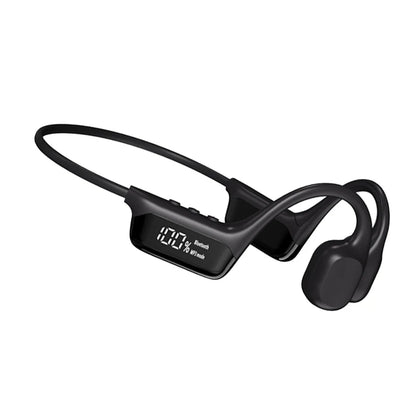 Auriculares de conducción ósea S10 Bluetooth 5.4 – Inalámbricos, impermeables IPX8, con MP3 y 32GB